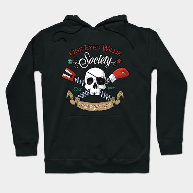 Never Say Die Hoodie by inaco